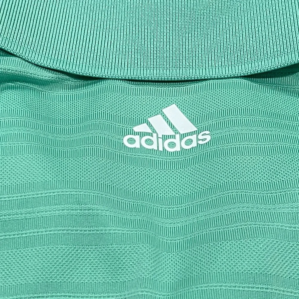 Adidas‎ Golf Men's Lime Green Short Sleeve Polo, Size M